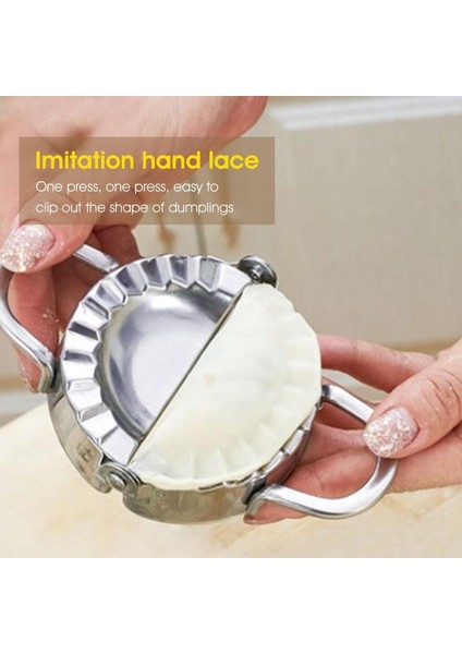 S Tarzı Dumpling Maker Paslanmaz Çelik Hamur Kesici Pie Maker Hamur Kalıbı Pastry Tools Mutfak Yardımcıları Ev Fırın Aksesuarları (Yurt Dışından) modelleri
