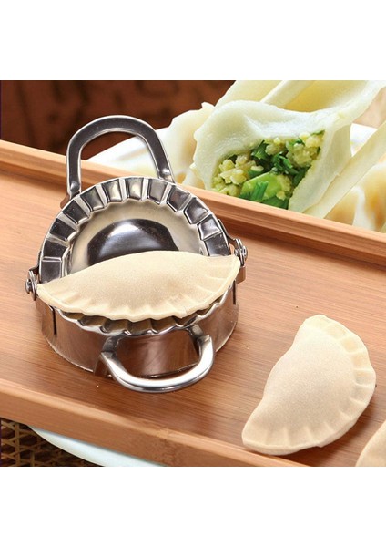 3 Parçalı Yuvarlak Kesim Stili 304 Paslanmaz Çelik Mantı Kalıbı Seti Hamur Kesici Mantı Yapıcı Pie Ravioli Mutfak Hamur Araçları Ev Mutfak Aksesuarları (Yurt Dışından)