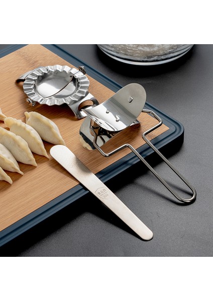 1 Takım Stili Stainless Steel Mantı Yapıcı Kendin Yap Jiaozi Pierogi Pie Kalıp Araçları Yaratıcı Kaplama Kesici Fırın Malzemeleri Mutfak Araçları (Yurt Dışından) fırsatları