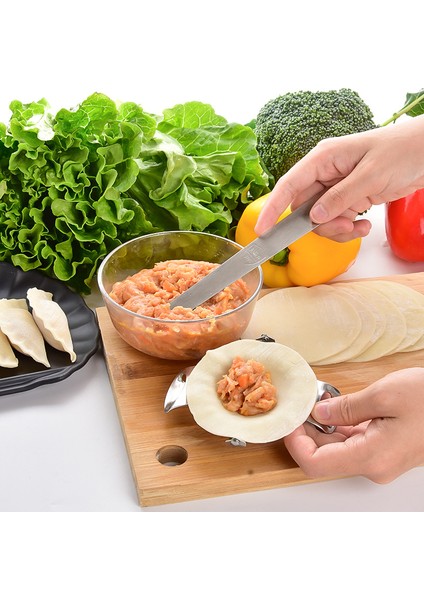 1 Takım Stili Stainless Steel Mantı Yapıcı Kendin Yap Jiaozi Pierogi Pie Kalıp Araçları Yaratıcı Kaplama Kesici Fırın Malzemeleri Mutfak Araçları (Yurt Dışından) indirimleri
