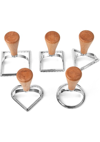 Yuvarlak Stil Kare Yuvarlak Kalp Ravioli Makarna Kalıbı Paslanmaz Çelik Kurabiye Kesici Damga Yapıcı Ravioli Mantı Kalıbı Fırıncılık Hamur Işleri Araçları (Yurt Dışından) indirimleri