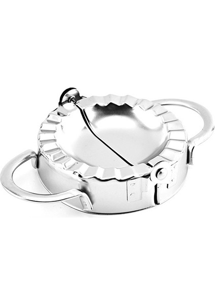 Orta 8,5 cm Stili Paslanmaz Çelik Mantı Yapıcı Kendin Yap Aracı Hamur Kalıbı Doldurulmuş Et Kaşığı Mutfak Yapım Araçları (Yurt Dışından)