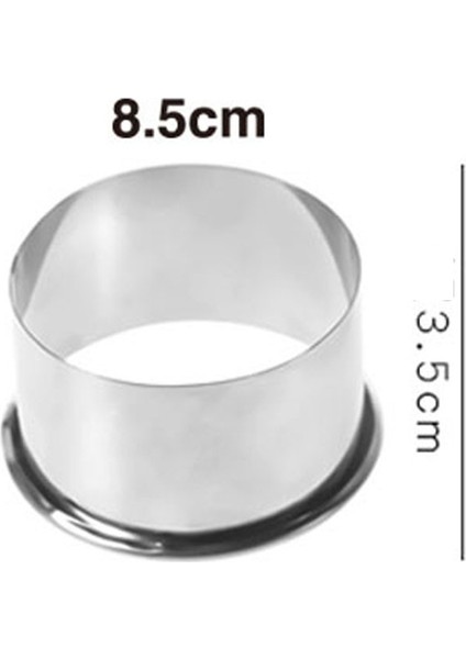 8.5cm Stili Kolay Yapımı Mantı Kalıbı Mantı Hamuru Kesici Yapma Makinesi Pişirme Hamur Aracı Mutfak Araçları Mantı Jiaozi Yapıcı Cihaz (Yurt Dışından)