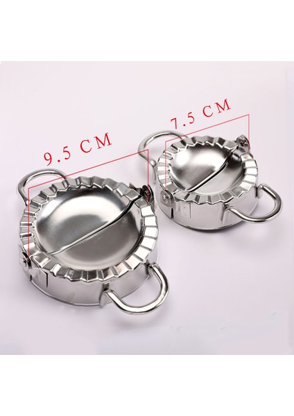 8.5cm Stili Kolay Yapımı Mantı Kalıbı Mantı Hamuru Kesici Yapma Makinesi Pişirme Hamur Aracı Mutfak Araçları Mantı Jiaozi Yapıcı Cihaz (Yurt Dışından) fırsatları