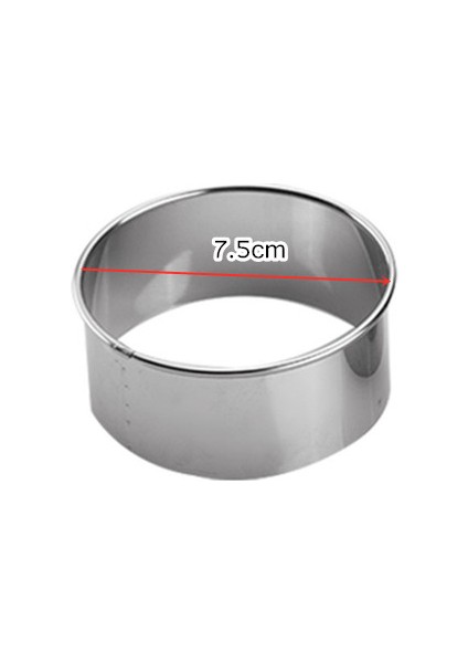 7.5cm Jz Cilt Kalıp Stili Paslanmaz Çelik Yuvarlak Çiçek Şekilli Mantı Kalıbı Tembel Must-Ravioli Yapma Kalıbı Kalıp Fırın Araçları Ev Mutfak Mantı Yapıcı (Yurt Dışından)