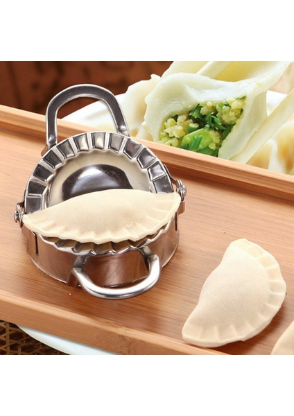 7.5cm Jz Cilt Kalıp Stili Paslanmaz Çelik Yuvarlak Çiçek Şekilli Mantı Kalıbı Tembel Must-Ravioli Yapma Kalıbı Kalıp Fırın Araçları Ev Mutfak Mantı Yapıcı (Yurt Dışından) fiyatları