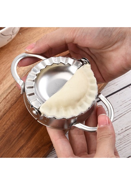 7.5cm Jz Cilt Kalıp Stili Paslanmaz Çelik Yuvarlak Çiçek Şekilli Mantı Kalıbı Tembel Must-Ravioli Yapma Kalıbı Kalıp Fırın Araçları Ev Mutfak Mantı Yapıcı (Yurt Dışından) indirimleri