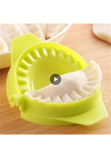 02YEŞIL Stil Makinesi Ekipmanı Dıy Mutfak Aracı Hamur Işleri Araçları Fırın Pişirme Aracı Düğme Börek Mantı El Kalıbı (Yurt Dışından) indirimleri