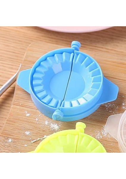 Mavi Stil Satış Sıcak En Yeni Taşınabilir Plastik Kolay Kendin Yap Mantı Kalıbı Hızlı Mantı Makinesi Ekipmanı Kolay Mutfak Tencere Takımı (Yurt Dışından)