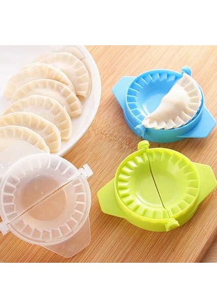 Mavi Stil Satış Sıcak En Yeni Taşınabilir Plastik Kolay Kendin Yap Mantı Kalıbı Hızlı Mantı Makinesi Ekipmanı Kolay Mutfak Tencere Takımı (Yurt Dışından) indirimleri