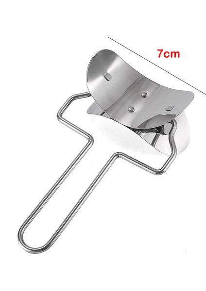 1 x Börek Kesici Stili Pratik Mantı Yapıcı Paslanmaz Çelik Mantı Kalıbı El Yapımı Ravioli Gyoza Kalıbı Dayanıklı Pres Pierogi Hamur Kesici Mutfak Aracı (Yurt Dışından)