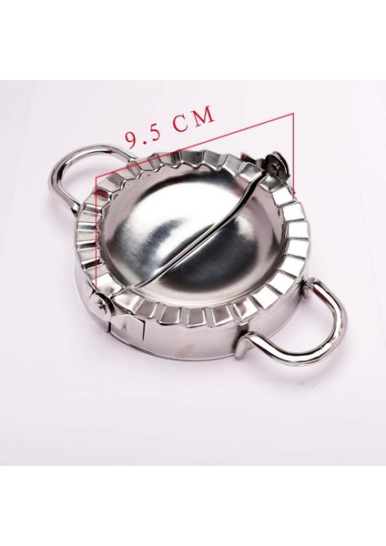 9.5cm Tarzı Kolay Yapımı Mantı Kalıbı Mantı Hamuru Kesici Yapma Makinesi Pişirme Hamur Aracı Mutfak Araçları Mantı Jiaozi Yapıcı Cihaz (Yurt Dışından)