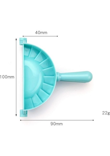 Yarım Daire M Stili 1 Adet Kendin Yap Mantı Yapım Aracı Buğday Sapı Jiaozi Pierogi Kalıbı Mantı Kalıbı Klips Pişirme Kalıpları Hamur Yapıcı Mutfak Aksesuarları (Yurt Dışından)