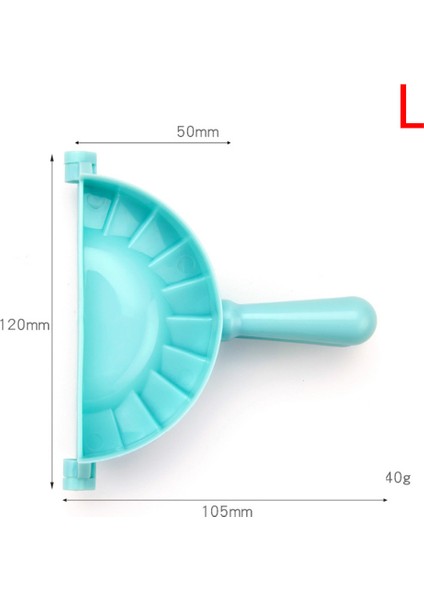 Yarım Daire L Stili Dumpling Kalıbı Pratik Gıda Sınıfı Ravioli Hamur Presi Hamur Işleri Yapımı Empanada Kalıbı Fırın Mutfak Aksesuarları (Yurt Dışından)