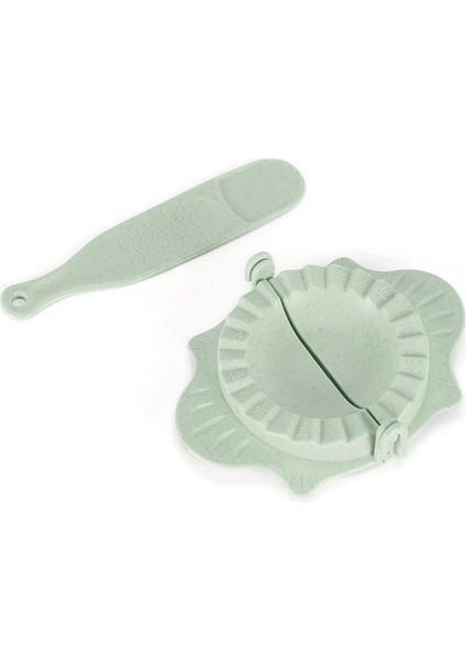 Yeşil Stil 2020 Yeni Dıy Mantı Yapma Aracı Buğday Sapı Jiaozi Pierogi Kalıbı Mantı Kalıbı Kelepçeler Fırın Kalıpları Pastacılık Mutfak Aksesuarları U3 (Yurt Dışından)