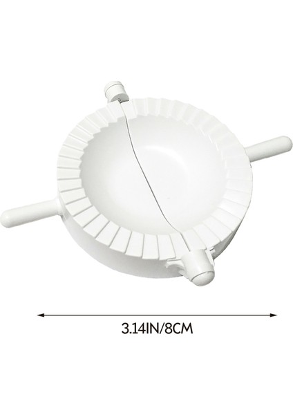 M Tarzı Dumpling Seti Silikon Plastik Yapıcı Hamur Kesici Mantı Kalıbı Pie Ravioli Mutfak Hamur Işleri Aksesuarlar Kesme Aracı (Yurt Dışından)