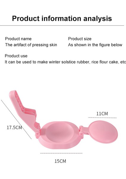 Bej Tarzı Dumpling Maker Mantı Cildi Kalıbı Modeli Mantı Yapma Araçları Evde Mutfak Bakeware Mutfak Araçları (Yurt Dışından) indirimleri