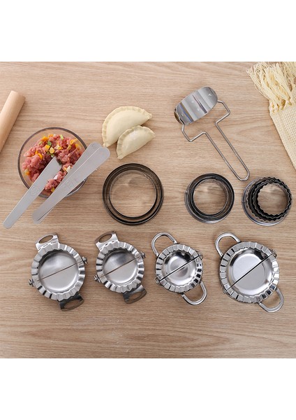 1 Adet1 Tarzı Mutfak Paslanmaz Çelik Mantı Yapma Makinesi Hamur Kesici Turta Ravioli Mantı Kalıbı Dolgulu Et Kaşığı Mutfak Araçları (Yurt Dışından)