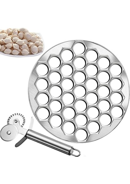 Kesme Bıçağı Stili Dumpling Metal Kalıp 37 Delikli Pasta Rus Ravioli Kesici Modelleme Için Mantı Yapıcı Büyük Fırın Malzemeleri Hamur Işleri Araçları (Yurt Dışından) fiyatları
