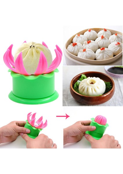 Gösteri Tarzı Olarak 1 Adet Dıy Hamur Mantı Yapıcı Çin Baozi Kalıbı Fırınlama ve Pastacılık Aracı Buharda Dolgulu Mantı Yapım Kalıbı Mantı Yapıcı (Yurt Dışından) modelleri