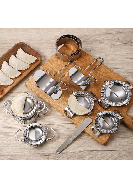 3 Adet Küçük Paket Stili Paslanmaz Çelik Mantı Yapma Kalıbı Hamur Kesici Börek Ravioli Mantı Kalıbı Doldurulmuş Et Kaşığı Seti Mutfak Aksesuarları (Yurt Dışından) fiyatları