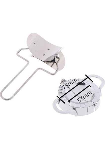 2 Adet Tarzı 1 Adet Mantı Kalıbı Jiaozi Yapıcı Aracı Plastik Hamur Presi Ravioli Yapım Kalıbı Klipsleri Mantı Yapımı Mutfak Araçları (Yurt Dışından)