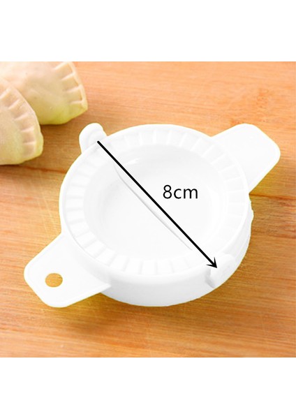 1 Adet Beyaz Stil 3 Boyutlu Dumpling Kalıpları Gyoza Pie Yapma Çin Jiaozi Maker Dumpling Pie Ravioli Kalıplama Kolay Hamur Basma Cihazı (Yurt Dışından)