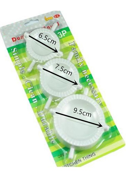 1 Adet Beyaz Stil 3 Boyutlu Dumpling Kalıpları Gyoza Pie Yapma Çin Jiaozi Maker Dumpling Pie Ravioli Kalıplama Kolay Hamur Basma Cihazı (Yurt Dışından) fiyatları