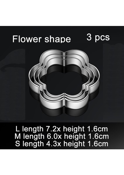 Çiçek Stili Hamur Kesme Aracı Kurabiye Hamur Yapıcı Mantı Kaplama Kalıpları Paslanmaz Çelik Mutfak Aletleri Mantı Kesici (Yurt Dışından)