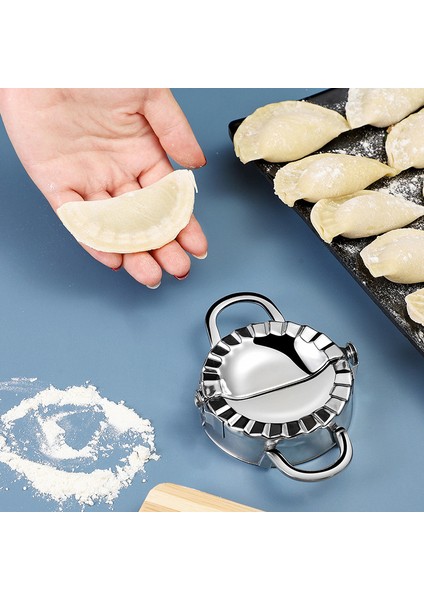 3 Adet Küçük Paket Stili Paslanmaz Çelik Mantı Yapma Kalıbı Hamur Kesici Börek Ravioli Mantı Kalıbı Doldurulmuş Et Kaşığı Seti Mutfak Aksesuarları (Yurt Dışından) fırsatları