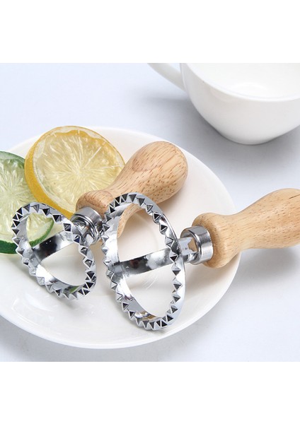 E Stili Paslanmaz Çelik Pasta, Turta, Bisküvi Kabartmalı Pişirme Aracı Mantı Kenarı Pasta Tatlı Kalıbı Pizza Kurabiye Kesici Pişirme Aksesuarları (Yurt Dışından) fırsatları