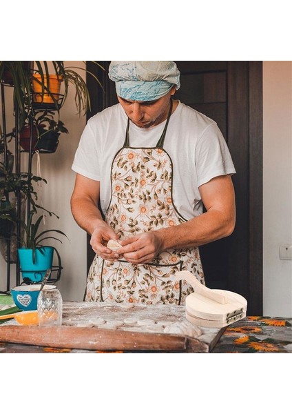 Günlük Rengi Yuvarlak Stil Ahşap Hamur Açacağı Hamur Sıkma Aracı Mantı Derisi Sıkma Aracı Mantı Yapma Kalıbı Mutfak Aleti Fırıncılık Hamur Aracı (Yurt Dışından) indirimleri