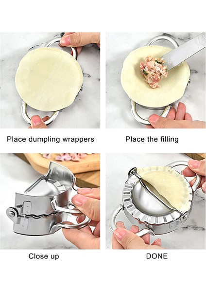 Bej Tarzı Mutfak Mantı Yapıcı Paslanmaz Çelik Hamur Kesici Pie Ravioli Mantı Kalıbı Mutfak Hamur Işleme Araçları Kesme Aracı (Yurt Dışından) modelleri