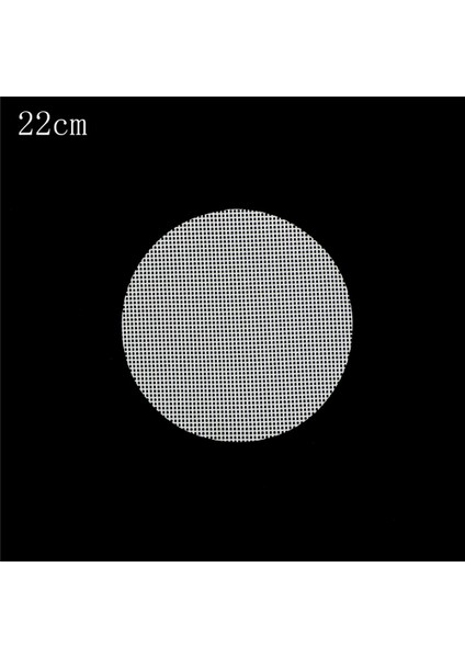 22CM Tarzı 1 Adet Yapışmaz Beyaz Yuvarlak Silikon Mantı Buharlığı Pad, 6 Boyutlu Buharlı Mantılar ve Hamur Için Pişirme Fileli Pişirme Matı (Yurt Dışından)