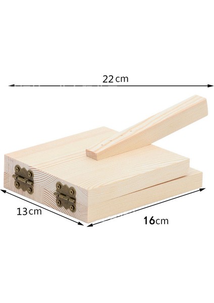 No.3 Tarzı 1 Adet Ahşap Minyatür Hamur Sıkma Aracı Mantı Hamuru Sıkma Aracı Cilt Sıkma Aracı Yapma Mutfak Pişirme Aleti Fırınlama Hamur Aracı (Yurt Dışından)