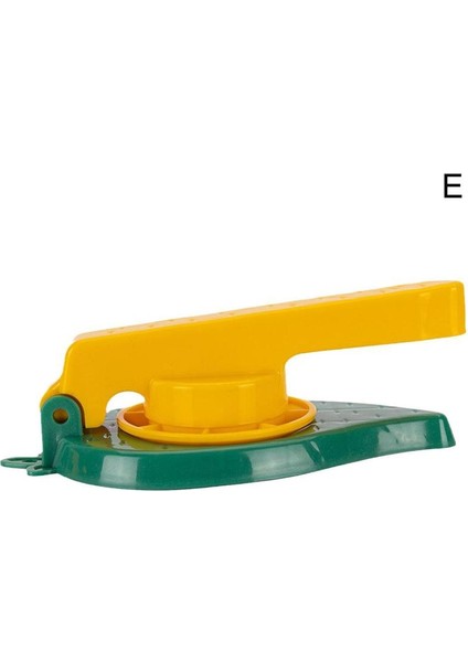Sarı Yeşil Stil Plastik Hamur Sıkacağı Hamur Sıkma Mantı Cildi Pişirme Mutfak Sarıcı Aracı Kalıp Aleti Basın Yapım Aracı Mantı Pastırma R9W9 (Yurt Dışından)