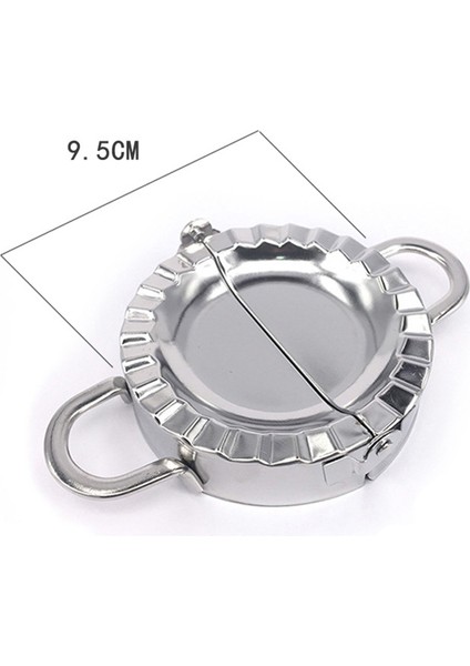 Büyük Köfte Kalıp Stili Dumpling Kalıbı Ev Dumpling Kağıdı Kesici Yapma Makinesi Pişirme Hamur Aracı Mutfak Aksesuarı Emek Tasarrufu Jiaozi Aracı (Yurt Dışından)