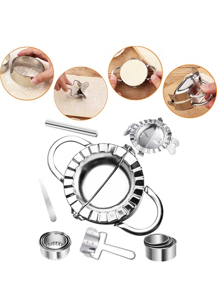 L-Sarma Kalıp Stili 304 Paslanmaz Çelik Mantı Kalıbı Seti Hamur Kesici Mantı Yapıcı Pie Ravioli Mutfak Hamur Araçları Ev Mutfak Aksesuarları (Yurt Dışından) modelleri