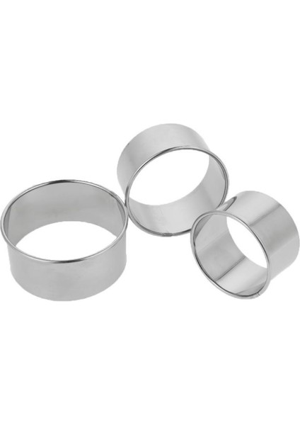 3 Adet Tarzı 3 Parça Kendin Yap Mantı Kalıbı Aracı Paslanmaz Çelik Jiaozi Pierogi Kalıp Kurabiye Klipleri Fırın Kalıbı Hamur Kalıpları Mutfak Aksesuarları (Yurt Dışından) fırsatları