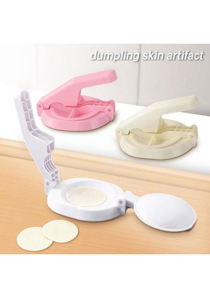 3 Adet Tarzı Elastik Hamur Basma Aracı Hamur Basma Makinesi Ravioli Aleti Hamur Yapma Kapak Basma Aracı Kalıp Deri Mutfak X3N9 (Yurt Dışından)