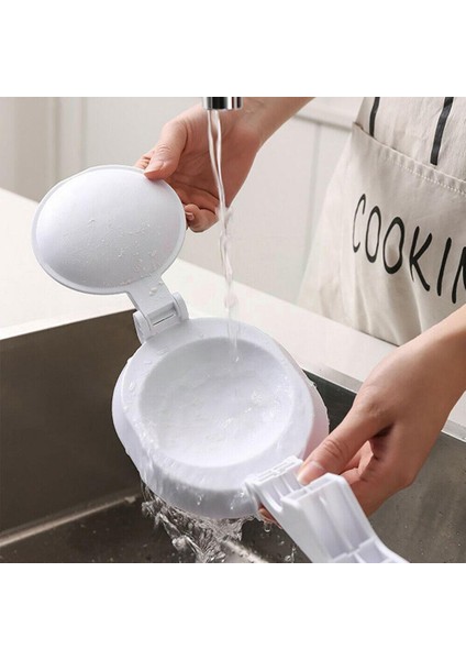 3 Adet Tarzı Elastik Hamur Basma Aracı Hamur Basma Makinesi Ravioli Aleti Hamur Yapma Kapak Basma Aracı Kalıp Deri Mutfak X3N9 (Yurt Dışından)