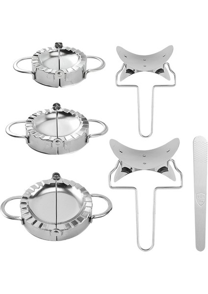 1 x Orta Kalıp Stili Dumpling Kalıbı Paslanmaz Çelik Dumpling Sarma Kesici Gyoza Kalıbı Kullanışlı Mutfak Dumpling Yapıcı Cihazı Pişirme Hamur Araçları (Yurt Dışından) modelleri
