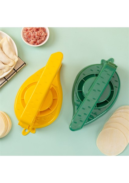 Sarı Stil Ev Yapımı Mantı Hamuru Kalıpları El Yapımı Ambalaj Kalıpları Hamur Ezme Araçları Mutfak Gereçleri Fırınlama Pastacılık Kendin Yap Mantı Makinesi (Yurt Dışından)