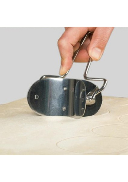 Gümüş Tarzı 7cm Paslanmaz Çelik Mantı Şekillendirici Kendin Yap Mantı Kalıbı Hamur Yuvarlak Makinesi Basma Dilimleme Mutfak Aletleri Pişirme Araçları (Yurt Dışından) indirimleri