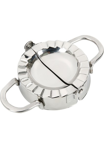 7.5 Yuvarlak Stil Yeni Kendin Yap Mantı Yapıcı Aracı Paslanmaz Çelik Jiaozi Pierogi Kalıbı Mantı Kalıbı Klips Fırın Kalıpları Hamur Işleri Mutfak Aksesuarları (Yurt Dışından) indirimleri