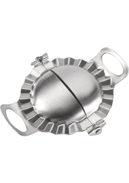 Büyük Stil Paslanmaz Çelik Mantı Kalıpları Jiaozi Yapıcı Klips Hamur Sıkıştırma Mantı Pie Ravioli Kalıbı Mutfak Fırın Aksesuarları (Yurt Dışından) indirimleri