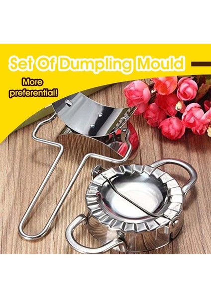 L Tarzı Dumpling Maker Paslanmaz Çelik Hamur Kesici Pie Maker Hamur Kalıbı Mutfak Yardımcısı Ev Fırın Aksesuarları (Yurt Dışından) indirimleri