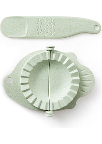 Yeşil Stil 2019 Yeni Dıy Mantı Yapıcı Aracı Buğday Sapı Jiaozi Pierogi Kalıbı Mantı Kalıbı Kelepçeler Fırın Kalıpları Hamur Tatlı Mutfak Aksesuarları (Yurt Dışından)