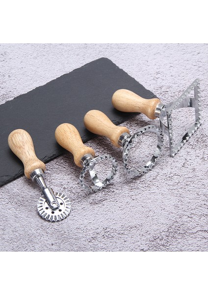 F Stili Paslanmaz Çelik Pasta, Turta, Bisküvi Kabartmalı Pişirme Aracı Mantı Kenarı Pasta Tatlı Kalıbı Pizza Kurabiye Kesici Pişirme Aksesuarları (Yurt Dışından) modelleri