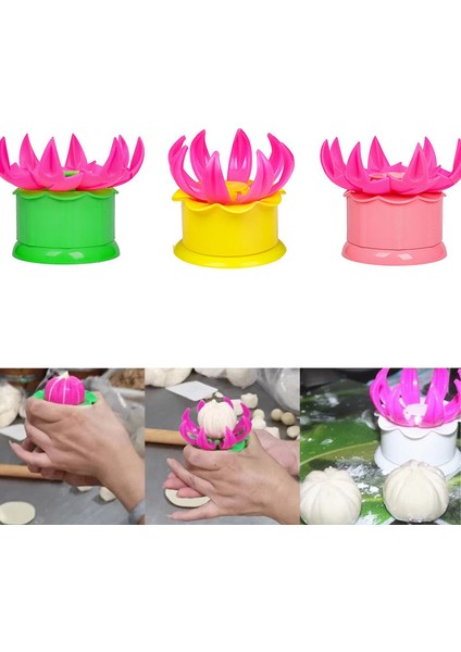 Beyaz S Tarzı Ev Yapımı Hamur Işi Pie Dumpling Maker Mutfak Pişirme Aracı Börek Mantı Yapım Kalıbı Buharlı Mantı Kalıbı Çin Baozi Kalıbı (Yurt Dışından) indirimleri